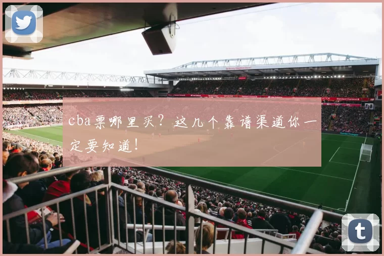 cba票哪里买?这几个靠谱渠道你一定要知道!