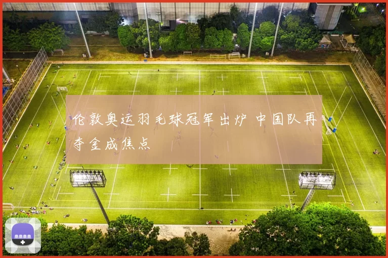 伦敦奥运羽毛球冠军出炉 中国队再夺金成焦点