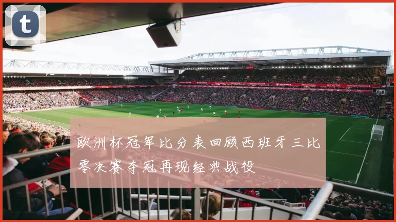 欧洲杯冠军比分表回顾西班牙三比零决赛夺冠再现经典战役